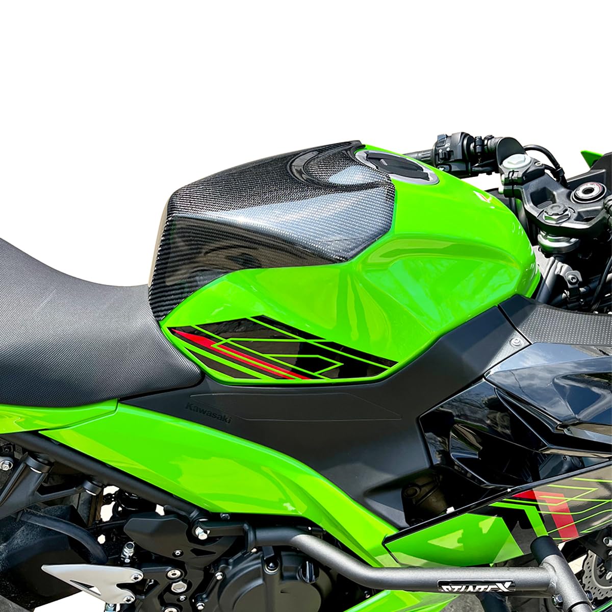Amazon | JISYIWOWタンクカバー 燃料油ケースガード 適用Ninja400 Z400